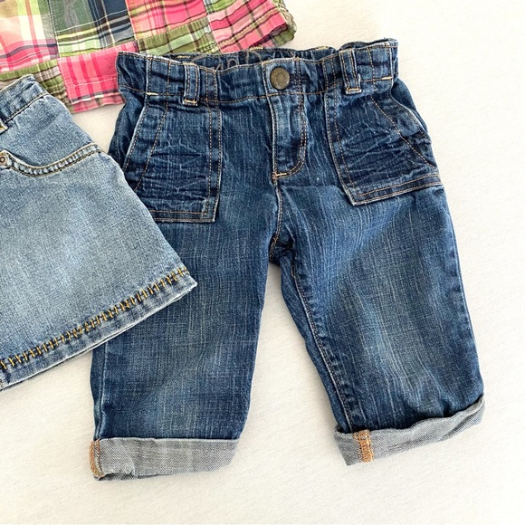 Girls Gap Tank Gap Capri and Carter Denim Skirt 18-24 months - Picture 4 of 11